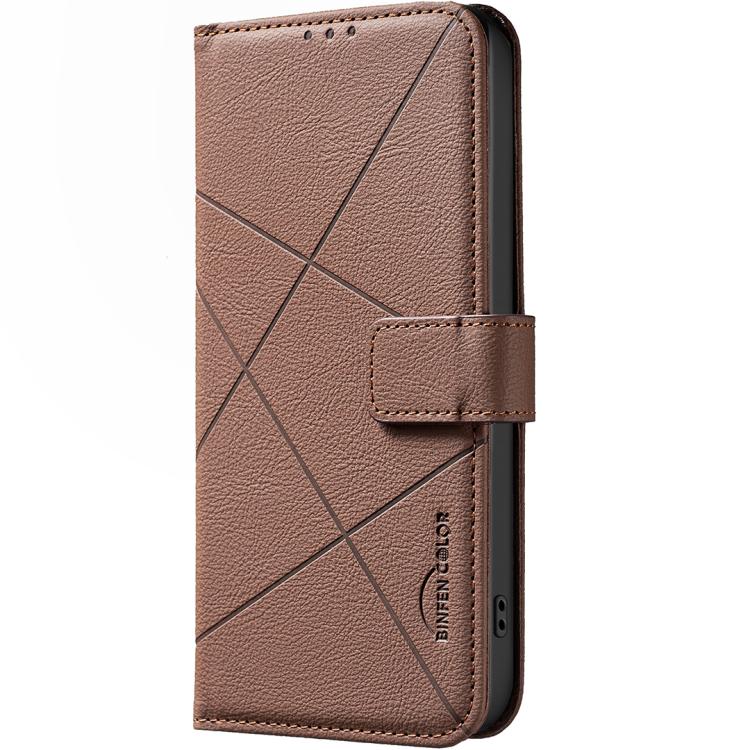 Geometric Pattern RFID Leather Phone Case, For Xiaomi 15T 5G, For Xiaomi Poco F7 5G Global, For Xiaomi Poco X7 Pro, For Xiaomi Poco C75