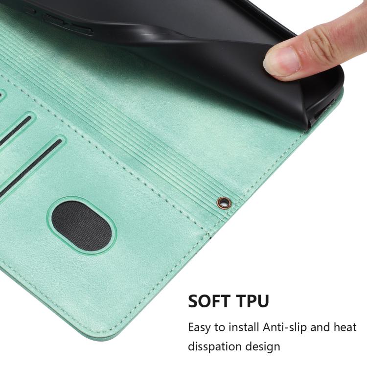 Line Splicing Buckle Retro Leather Phone Case, For Doogee Note 56 / Note 56 Pro, For Doogee N60 Pro, For Doogee Note 59 / 59 Pro