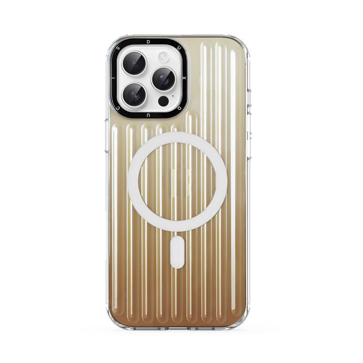 For iPhone 16 Pro DUX DUCIS ZEST Series Colorful Gradient MagSafe Magnetic Phone Case(Gradient Desert Gold)