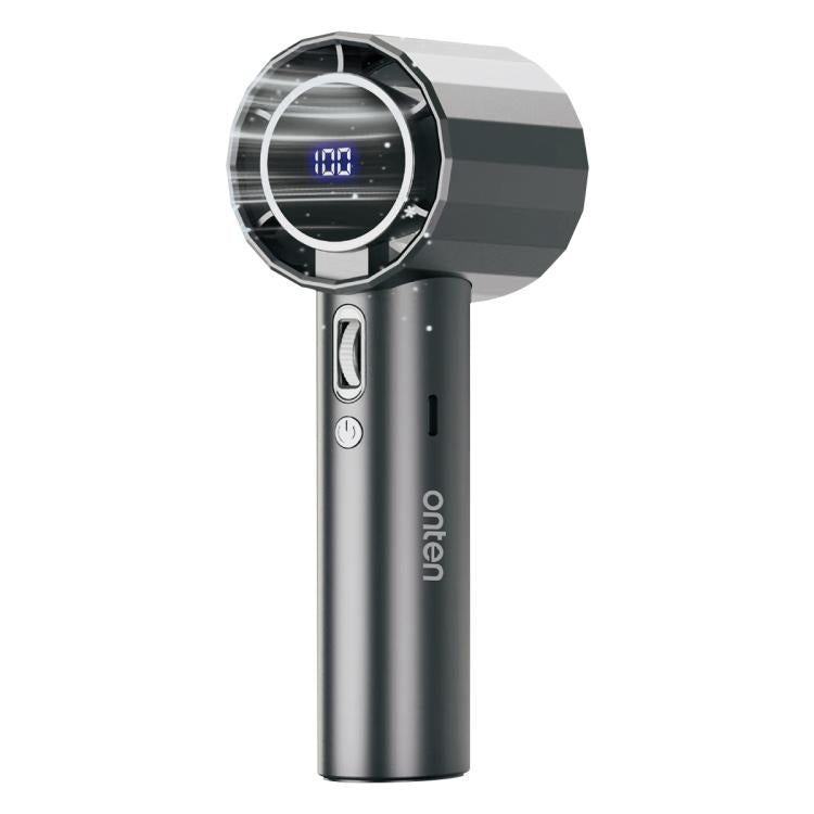 Onten F10 100-speed High-speed Turbine Handheld Fan(Grey)
