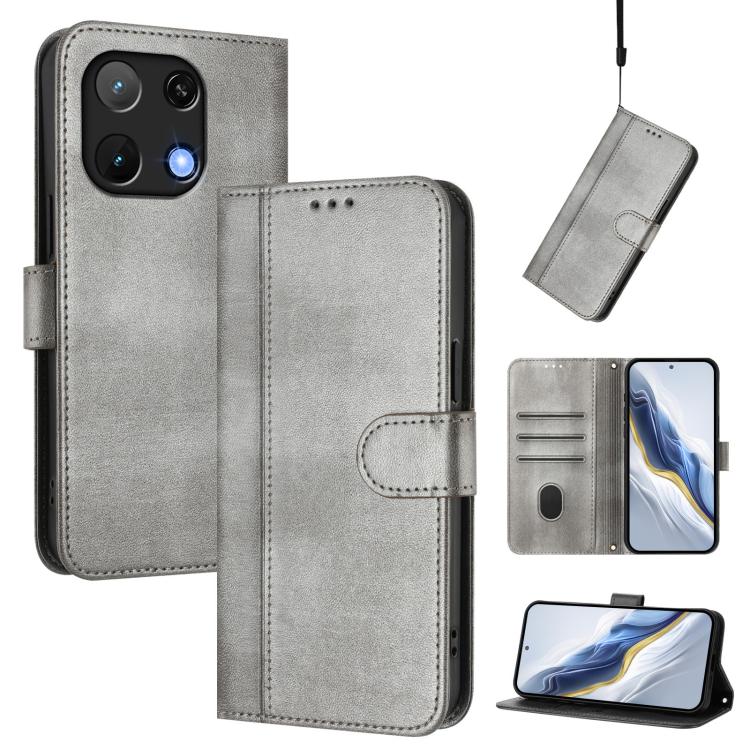Line Splicing Buckle Retro Leather Phone Case, For UMIDIGI Note 100, For UMIDIGI G9 5G / Note 9 5G, For UMIDIGI Note 90