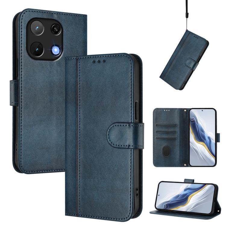 Line Splicing Buckle Retro Leather Phone Case, For UMIDIGI Note 100, For UMIDIGI G9 5G / Note 9 5G, For UMIDIGI Note 90