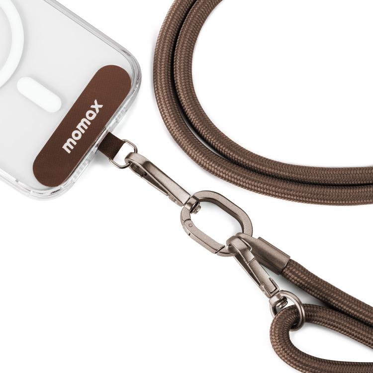 MOMAX SR39 Cord Phone Braided Lanyard(Desert Gold)