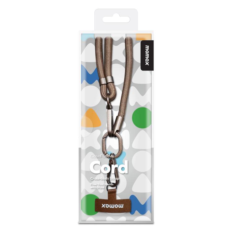 MOMAX SR39 Cord Phone Braided Lanyard(Desert Gold)