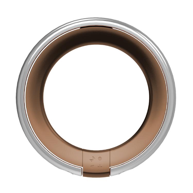 MOMAX HOOP Magnetic Ring Phone Holder(Desert Gold)