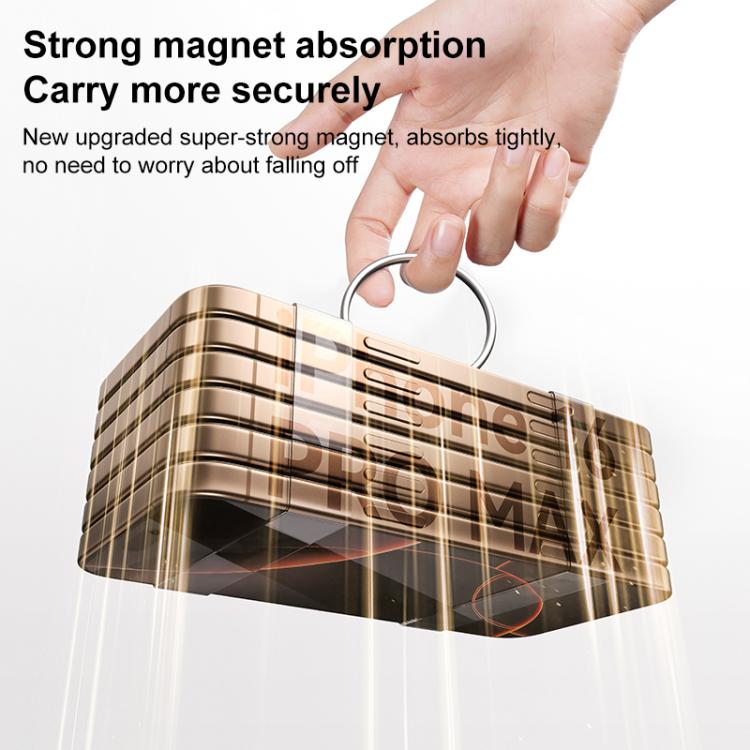 MOMAX HOOP Magnetic Ring Phone Holder(Desert Gold)