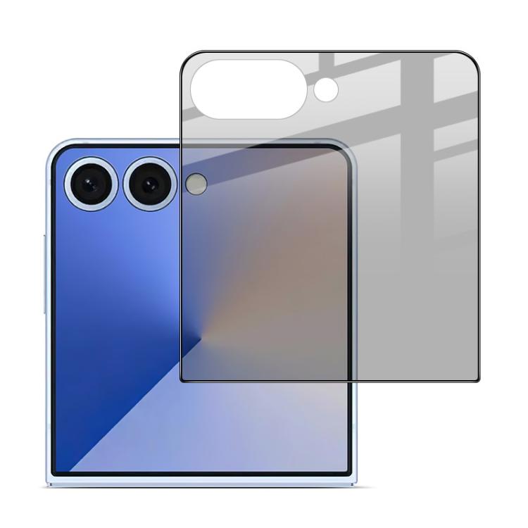 IMAK Privacy Full Coverage Tempered Back Screen Glass Film, For Samsung Galaxy Z Flip7 5G