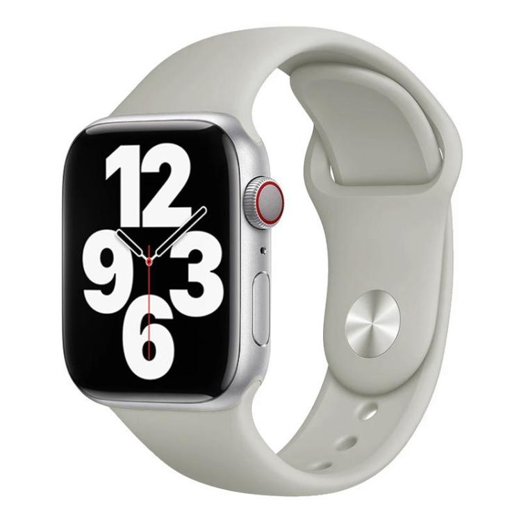 xDfind Solid Color Silicone Sports Watch Band, For Apple Watch 46mm / 49mm / 45mm / 44mm, For Apple Watch 42mm / 41mm / 40mm / 38mm