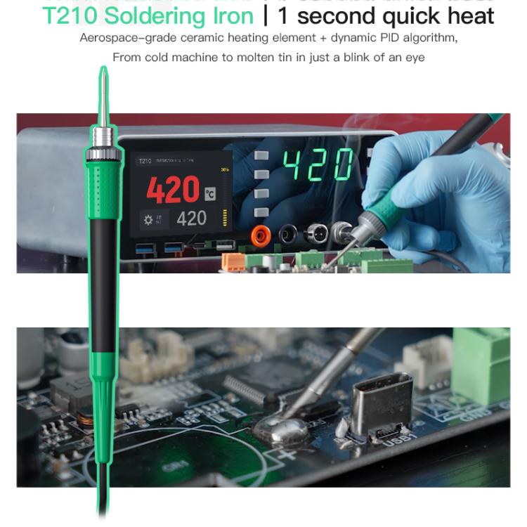 TBK-219 20V / 5A All-purpose Integrated Workstation Power Supply with C210 Soldering Iron, Plug:US Plug