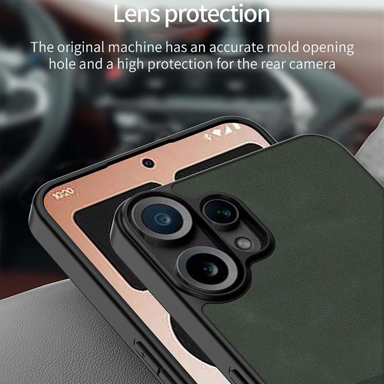 For Nothing CMF Phone 2 Pro GKK Skin Feel Leather Frosted Phone Case(Green)