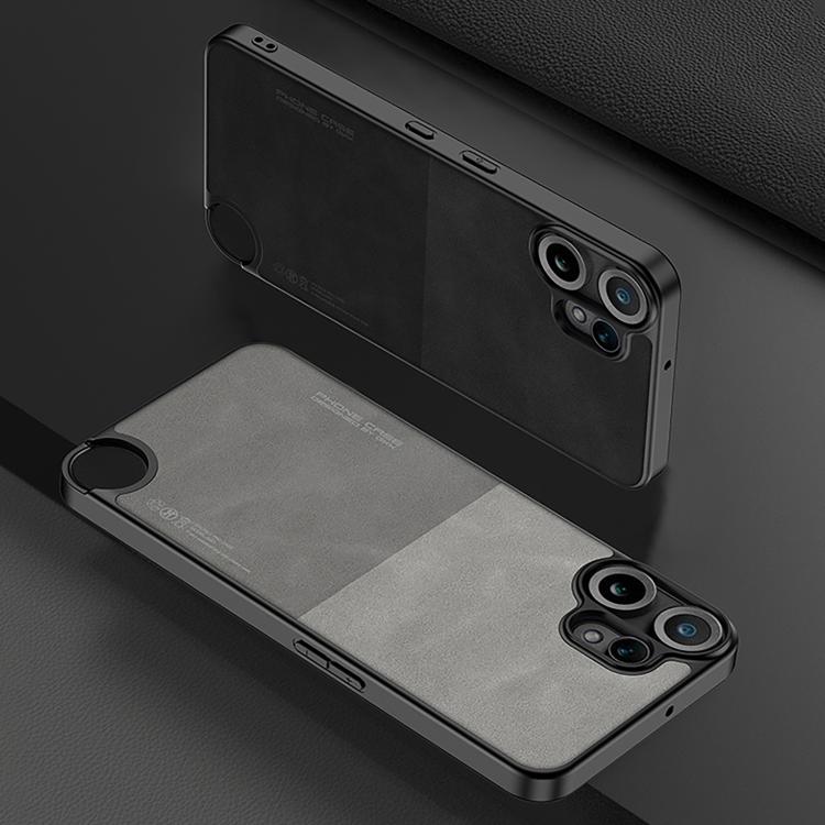 For Nothing CMF Phone 2 Pro GKK Skin Feel Leather Frosted Phone Case(Grey)