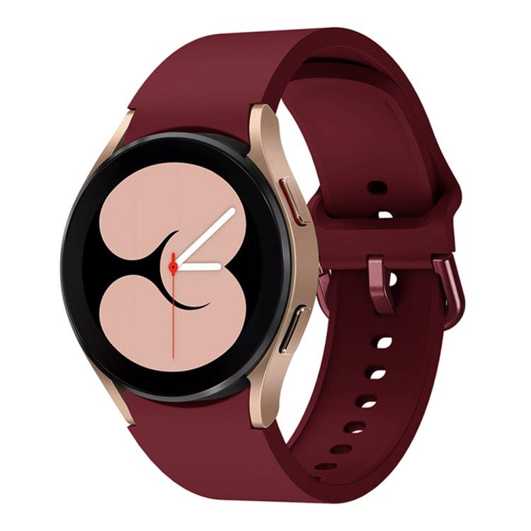 xDfind Solid Color Colorful Buckle Quick Release Silicone Watch Band, For Samsung Galaxy Watch7 / Watch FE 40mm, For Samsung Galaxy Watch6 / Watch6 Classic
