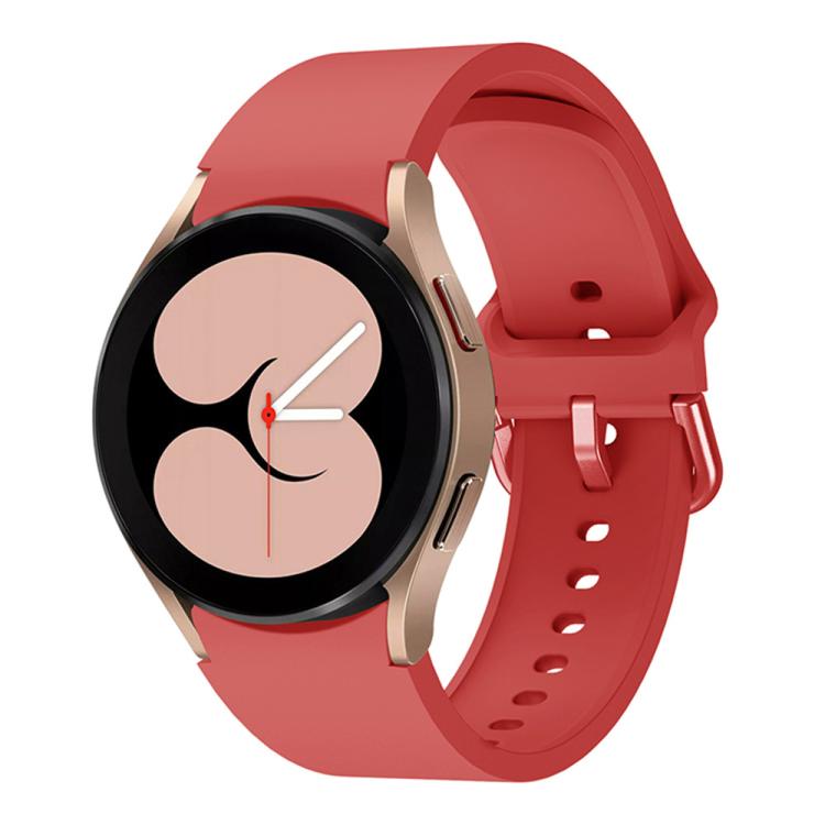 xDfind Solid Color Colorful Buckle Quick Release Silicone Watch Band, For Samsung Galaxy Watch7 / Watch FE 40mm, For Samsung Galaxy Watch6 / Watch6 Classic
