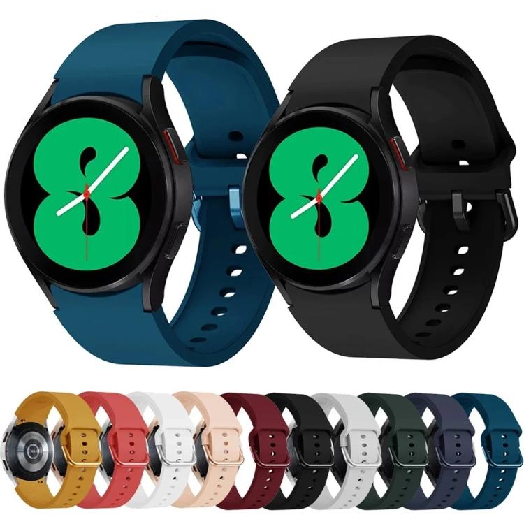 xDfind Solid Color Colorful Buckle Quick Release Silicone Watch Band, For Samsung Galaxy Watch3 41mm