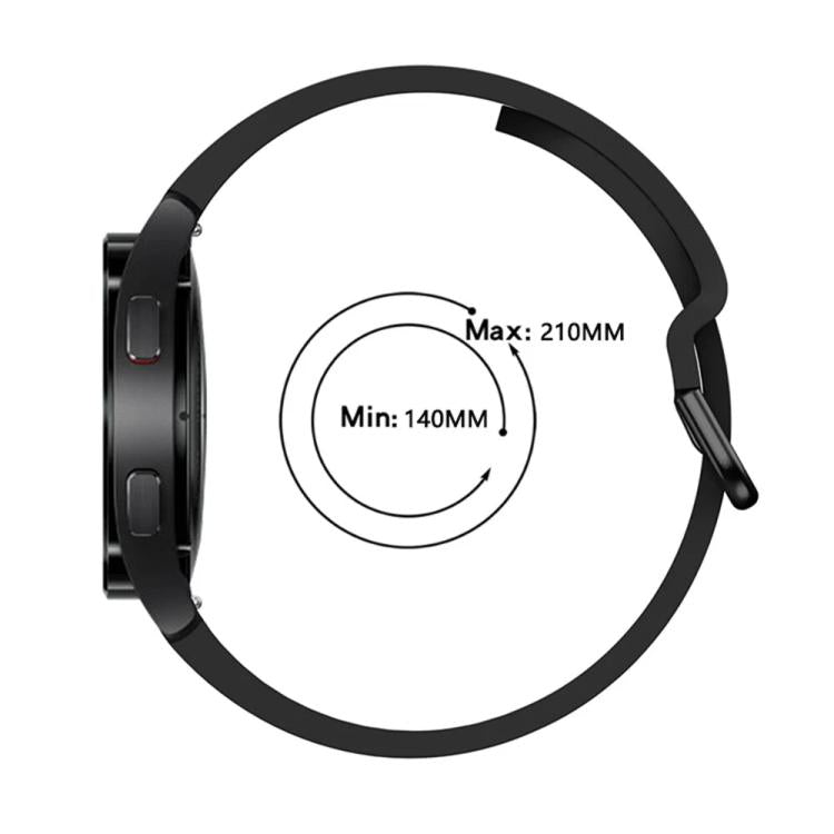 xDfind Solid Color Colorful Buckle Quick Release Silicone Watch Band, For Samsung Galaxy Watch7 / Watch FE 40mm, For Samsung Galaxy Watch6 / Watch6 Classic