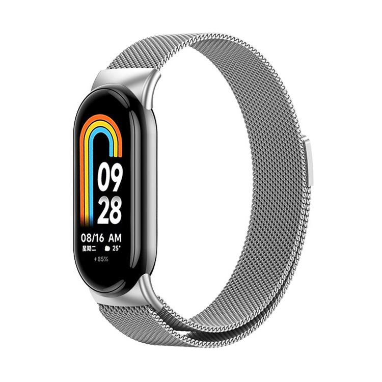 xDfind Milan Magnetic Stainless Steel Watch Band, For Xiaomi Smart Band 10/10 NFC/9/9 NFC/8/8 NFC