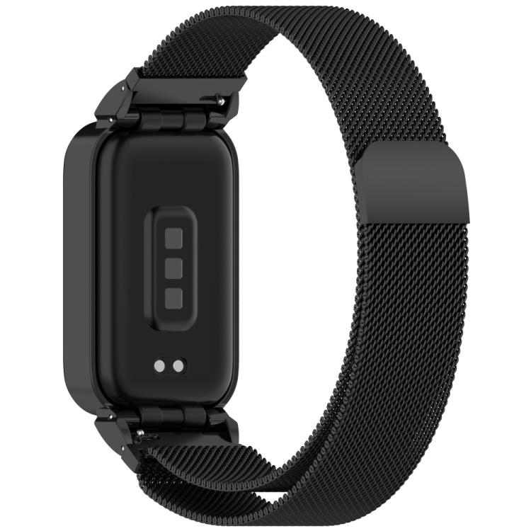 xDfind Watch Frame Integrated Milan Magnetic Metal Watch Band, For Redmi Watch 6 / 5 / Xiaomi Band 9 Pro, For Redmi Band 3 / Xiaomi Smart Band 9 Active, For Redmi Band 2 / Xiaomi Smart Band 8 Active