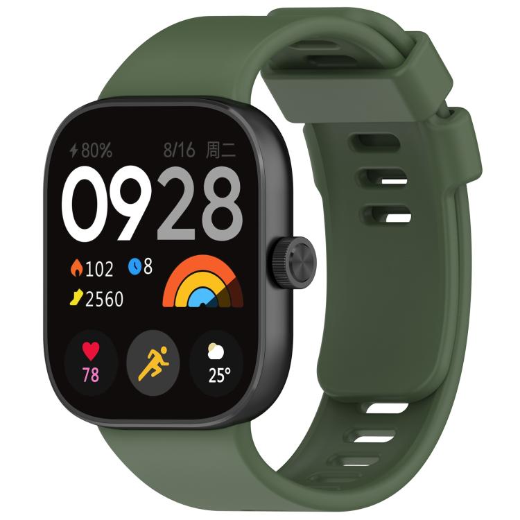 xDfind Solid Color Silicone Sports Watch Band, For Redmi Watch 6 / 5 /  4, For Redmi Watch 6 / 5 / Xiaomi Band 9 Pro