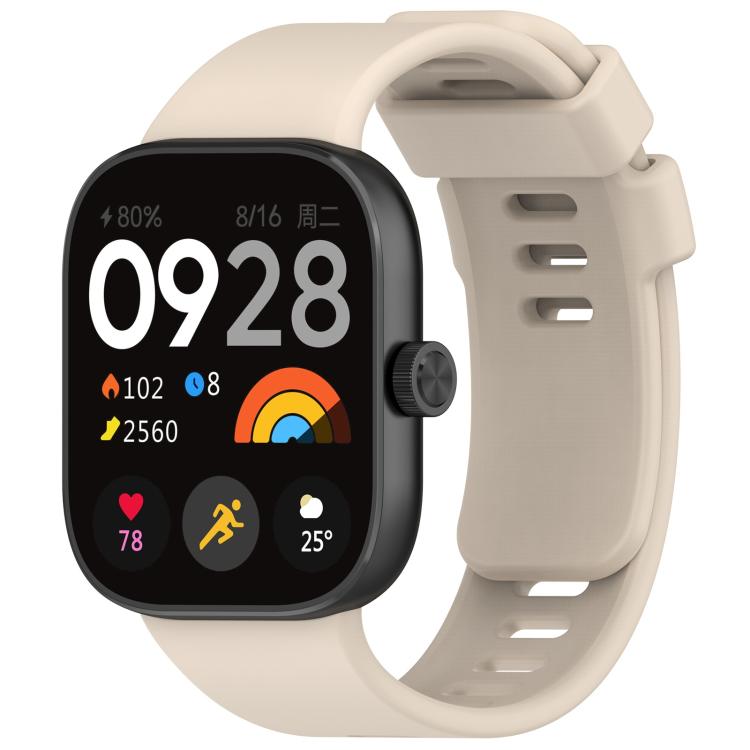 xDfind Solid Color Silicone Sports Watch Band, For Redmi Watch 6 / 5 /  4, For Redmi Watch 6 / 5 / Xiaomi Band 9 Pro