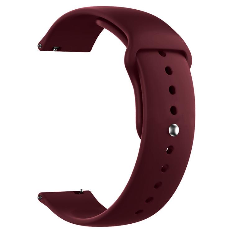 xDfind Pure Color Silicone Watch Band, 20mm, 22mm