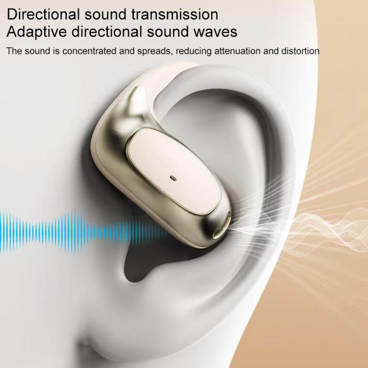 ZGA GS22 Pebble Open Wireless Bluetooth Earphone(Beige)