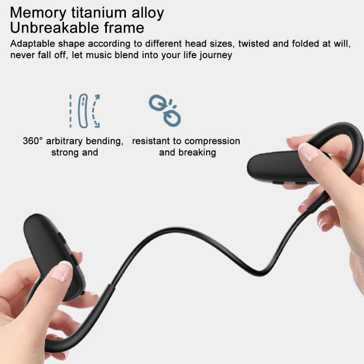 Hileo Hi70 Ear-Hook Sports Air Conduction Wireless Earphone(Deep Green)
