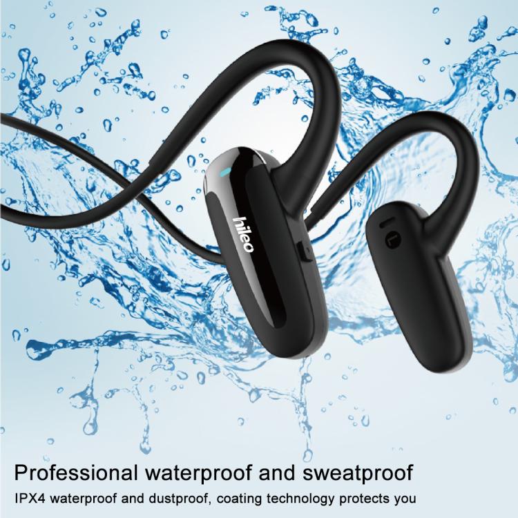 Hileo Hi70 Ear-Hook Sports Air Conduction Wireless Earphone(Deep Green)