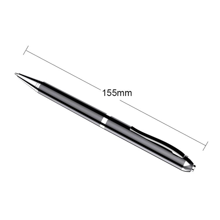JNN Q90A Smart AI Voice Recording Pen Support APP Control, Memory:128GB(Black)