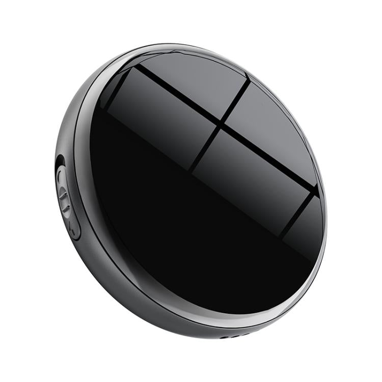 JNN M29A Portable Smart AI Magnetic Recorder Support APP Control, Memory:64GB(Black)