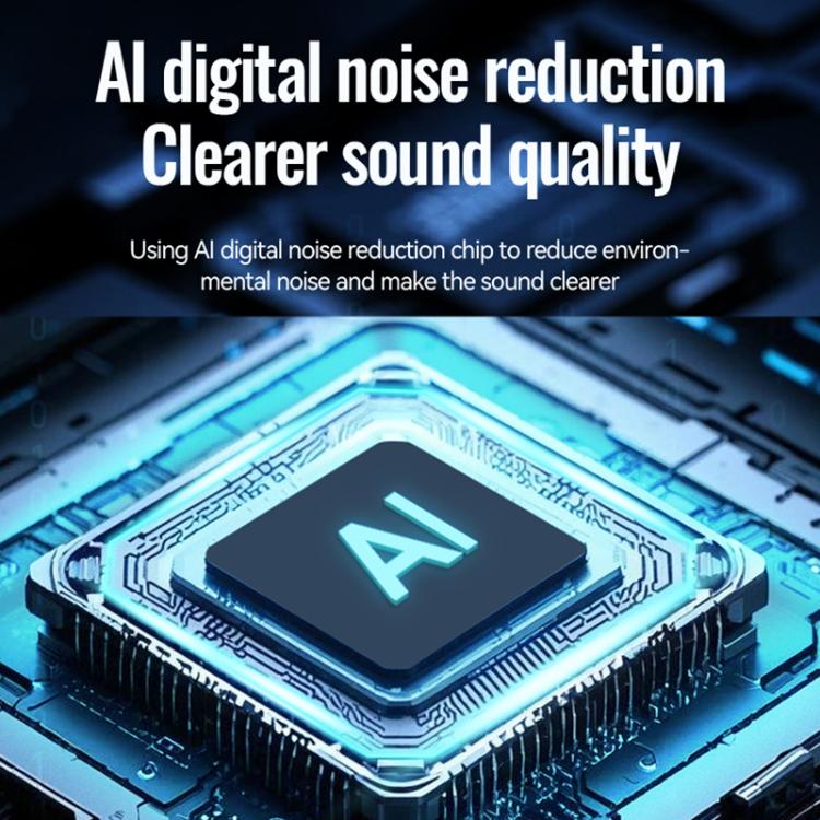 JNN A5 OLED Display Smart AI Magnetic Recorder Support APP Control, Memory:16GB(Black)