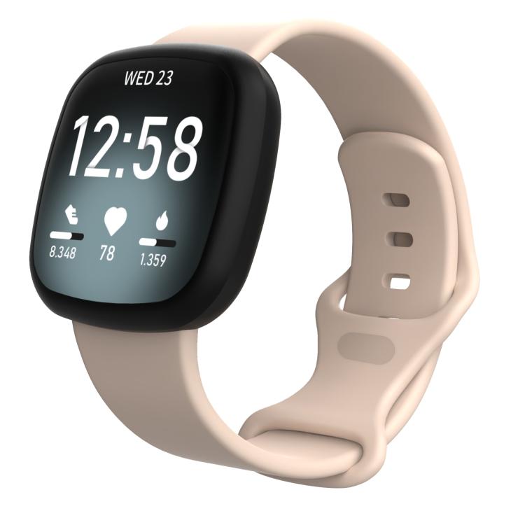 For Fitbit Versa 4 / Versa 3 / Sense2 / Sense xDfind Silicone Watch Band, L