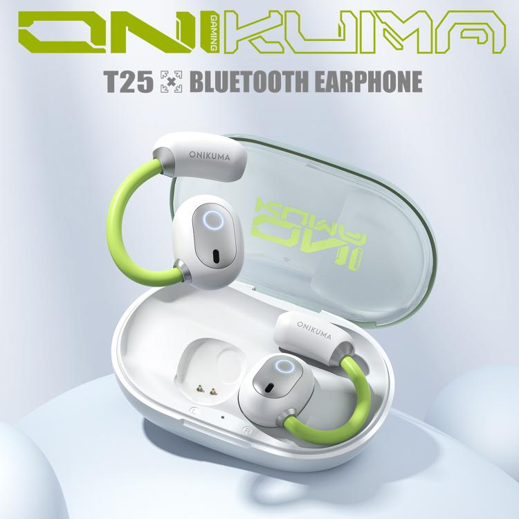 ONIKUMA T25 Sport Wireless Bluetooth Earphone(White)
