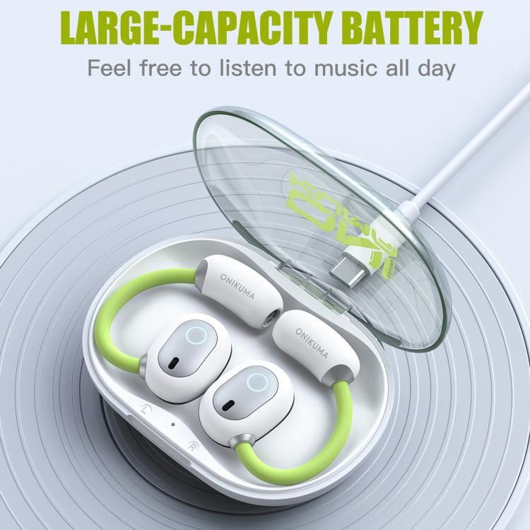 ONIKUMA T25 Sport Wireless Bluetooth Earphone(White)