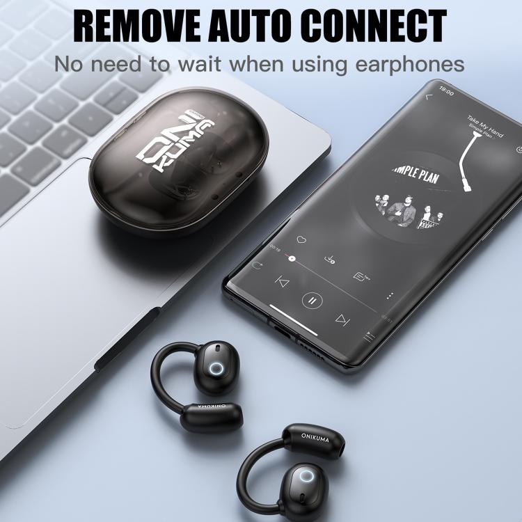 ONIKUMA T25 Sport Wireless Bluetooth Earphone(Black)