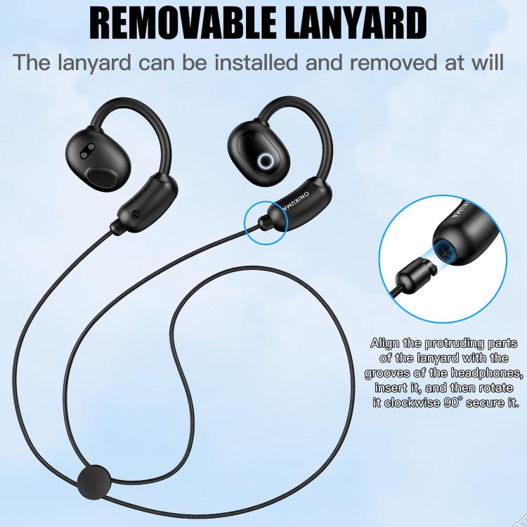 ONIKUMA T25 Sport Wireless Bluetooth Earphone(Black)