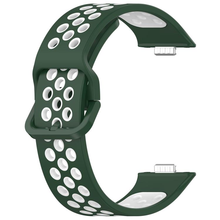 xDfind Two Color Silicone Sports Watch Band, For Huawei Watch Fit 4 Pro / Fit 4 / Fit 3
