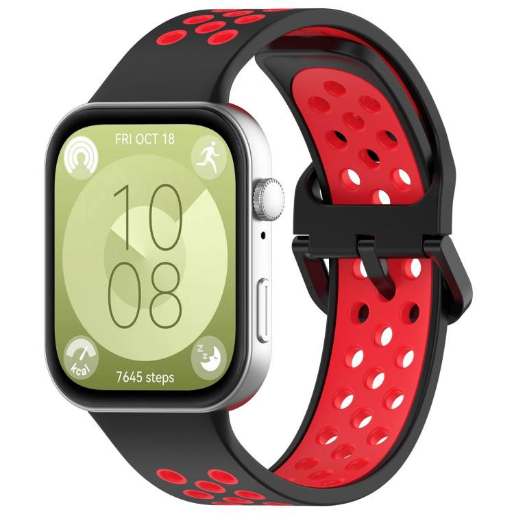 xDfind Two Color Silicone Sports Watch Band, For Huawei Watch Fit 4 Pro / Fit 4 / Fit 3