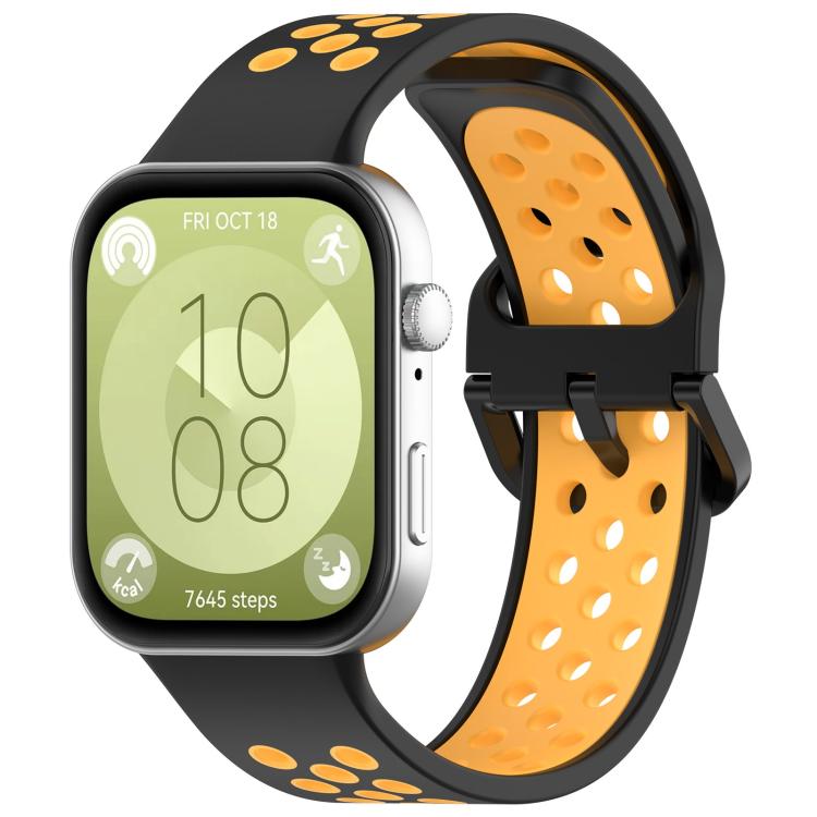 xDfind Two Color Silicone Sports Watch Band, For Huawei Watch Fit 4 Pro / Fit 4 / Fit 3