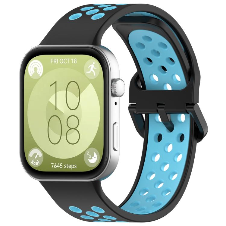 xDfind Two Color Silicone Sports Watch Band, For Huawei Watch Fit 4 Pro / Fit 4 / Fit 3