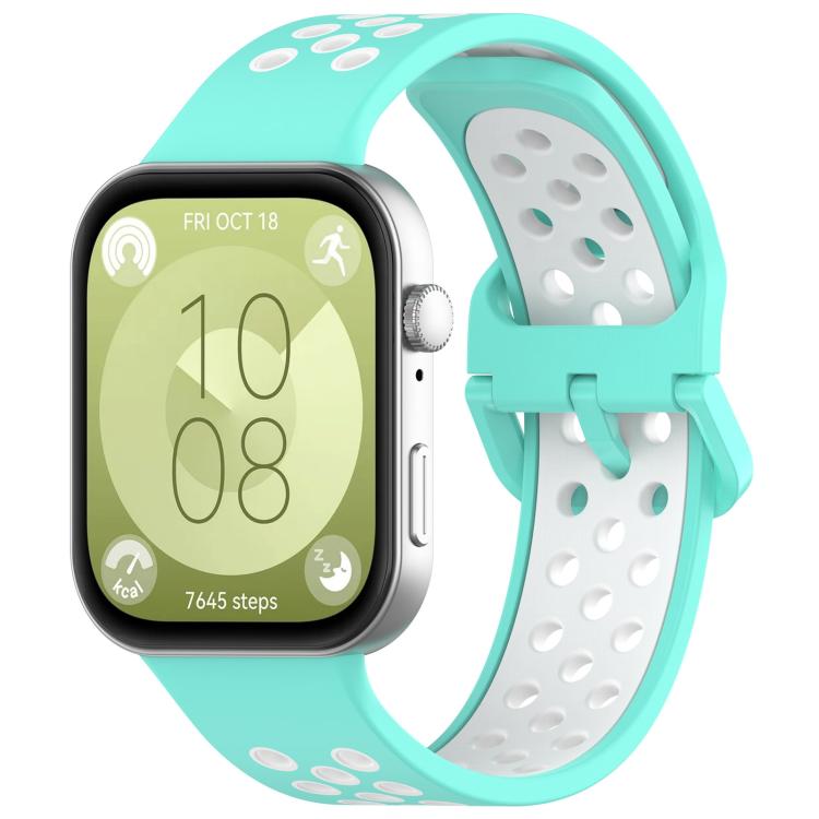 xDfind Two Color Silicone Sports Watch Band, For Huawei Watch Fit 4 Pro / Fit 4 / Fit 3