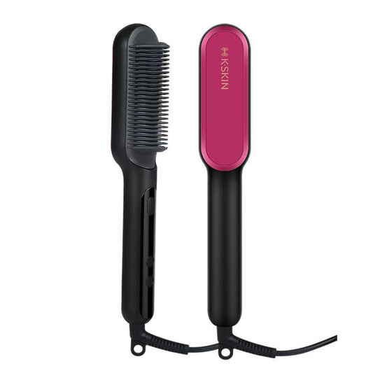 K-SKIN KD3800 PTC Heating Hair Straightening Curler Comb Iron(EU Plug)