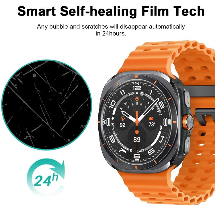 5pcs xDfind Soft Hydrogel Film Full Cover Front Protector, For Galaxy Watch Ultra2 2026 / 2025, For Samsung Galaxy Watch9 / 8 44mm, For Samsung Galaxy Watch9 / 8 40mm, For Samsung Galaxy Watch8 Classic 46mm, For Samsung Galaxy Watch7 44mm              ...