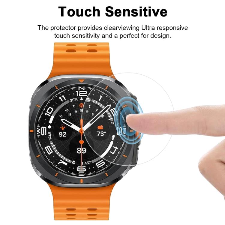 5pcs xDfind Soft Hydrogel Film Full Cover Front Protector, For Galaxy Watch Ultra2 2026 / 2025, For Samsung Galaxy Watch9 / 8 44mm, For Samsung Galaxy Watch9 / 8 40mm, For Samsung Galaxy Watch8 Classic 46mm, For Samsung Galaxy Watch7 44mm              ...