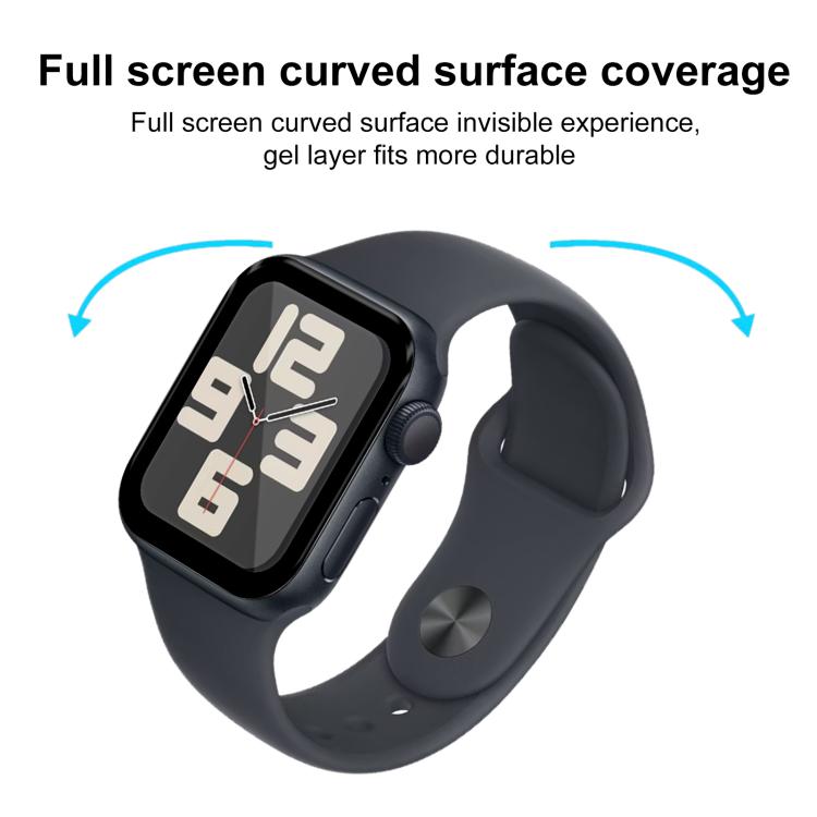 2pcs xDfind Curved 3D Composite Material Soft Film Screen Protector, For Apple Watch Series 6&SE&5&4 44mm, For Apple Watch Series 6&SE&5&4 40mm, For Apple Watch Series 11 / 10 46mm, For Apple Watch Ultra 3 / 2 / 1 49mm                                  ...