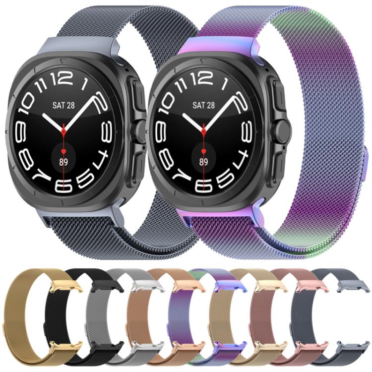 xDfind Milan Magnetic Stainless Steel Watch Band, For Samsung Galaxy Watch Ultra 47mm / Ultra 2025