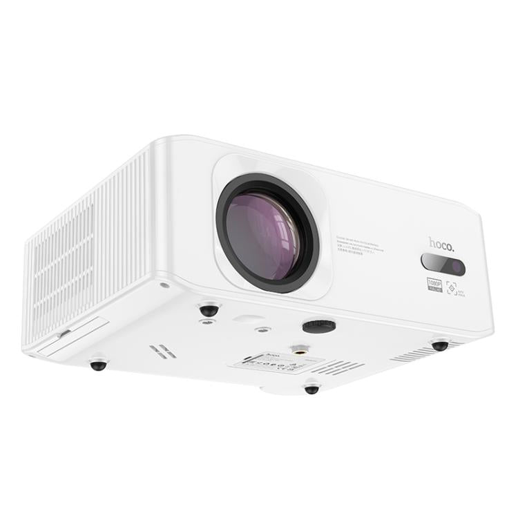 hoco DT3 1920x1080P 370ANSI Smart Electric Focus Projector Android Version, US Plug(White)