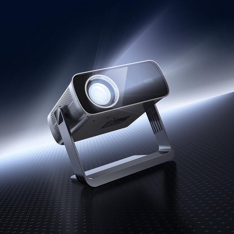 hoco DT5 1920x1080P 270ANSI Smart Electric Focus Projector Android Version, EU Plug(Metal Grey)