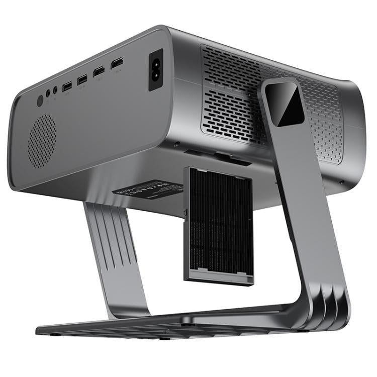 hoco DT5 1920x1080P 270ANSI Smart Electric Focus Projector Android Version, US Plug(Metal Grey)