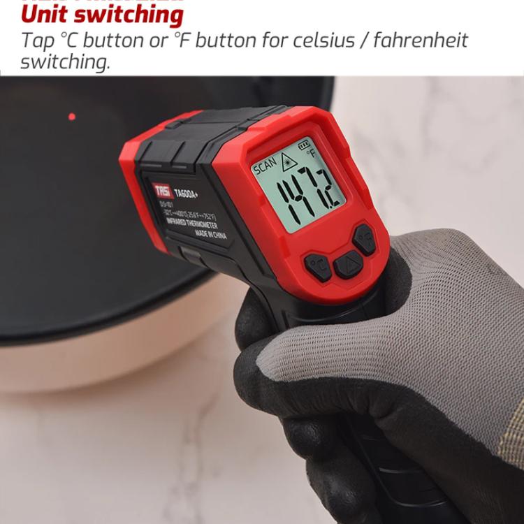 TRSI TA600A+ Infrared Thermometer Measuring Range -32 to 400 Degrees Celsius