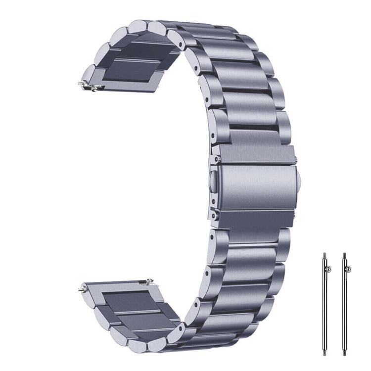 xDfind Three Beads Stainless Steel Watch Band, 14mm, 18mm, 20mm